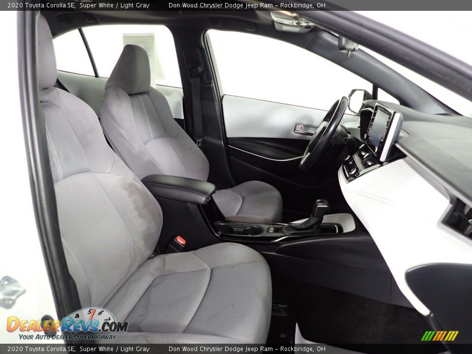 2020 Toyota Corolla SE Super White / Light Gray Photo #26
