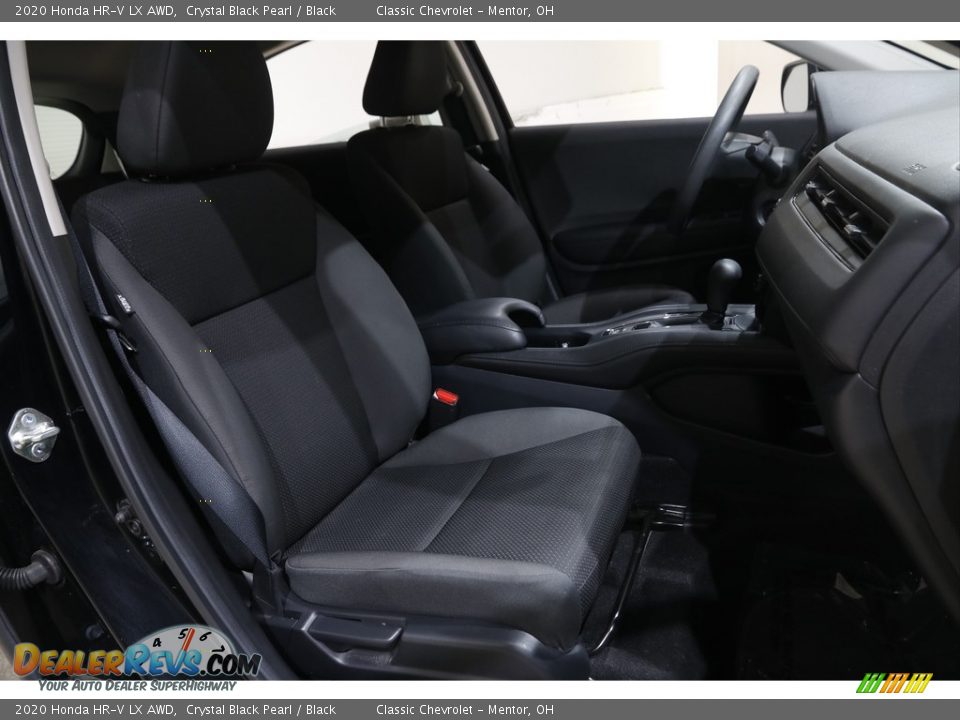2020 Honda HR-V LX AWD Crystal Black Pearl / Black Photo #14