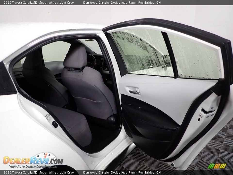 2020 Toyota Corolla SE Super White / Light Gray Photo #27