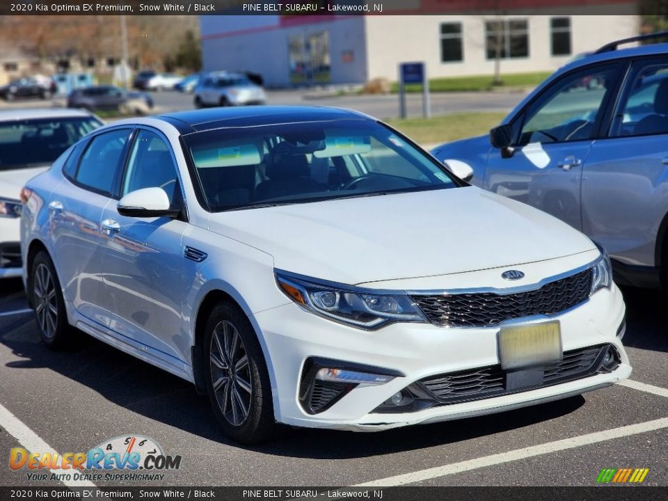 2020 Kia Optima EX Premium Snow White / Black Photo #3