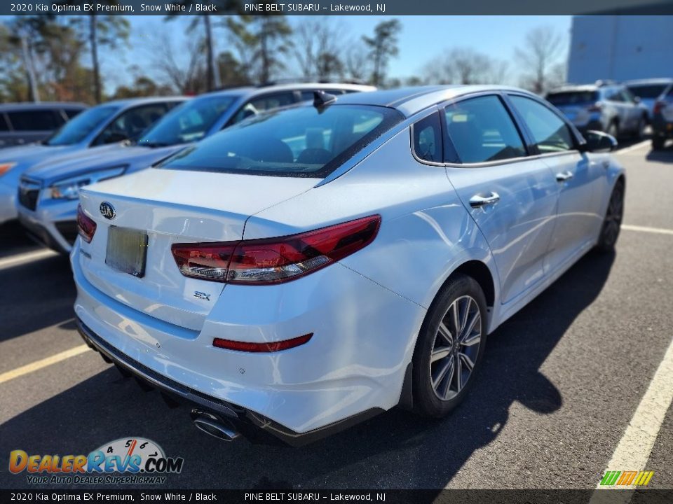 2020 Kia Optima EX Premium Snow White / Black Photo #4