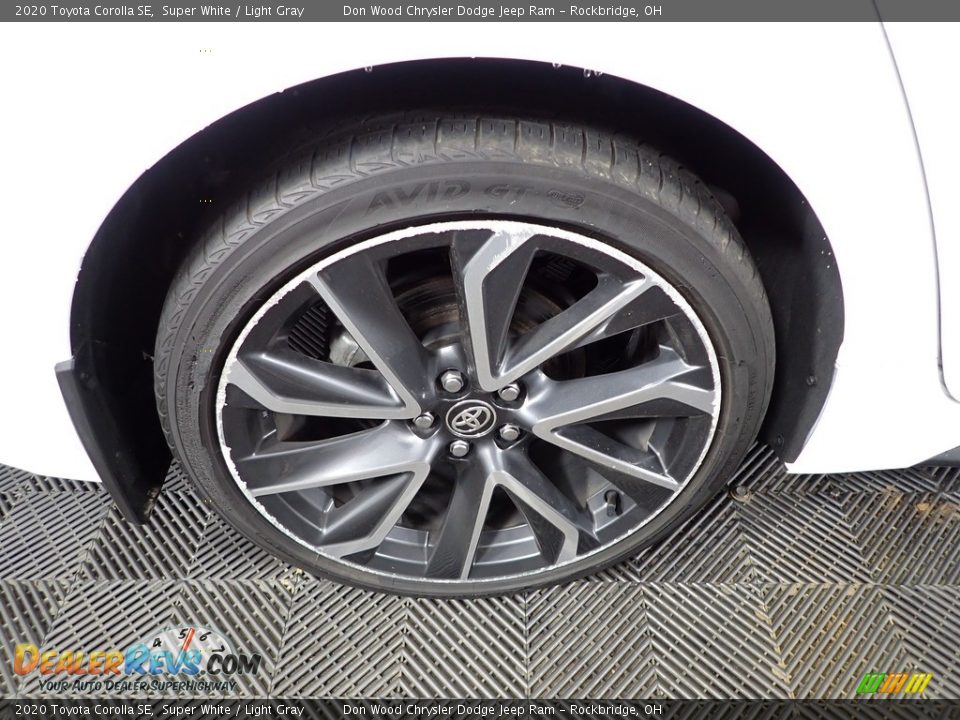 2020 Toyota Corolla SE Super White / Light Gray Photo #29
