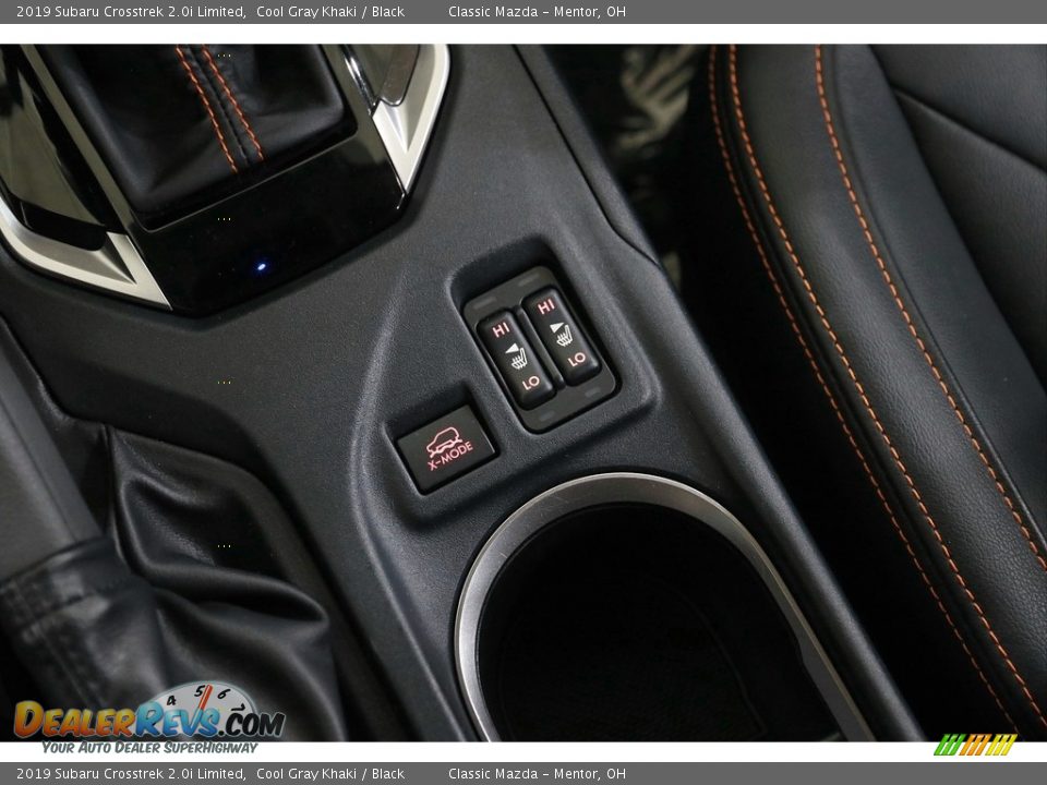 2019 Subaru Crosstrek 2.0i Limited Cool Gray Khaki / Black Photo #22