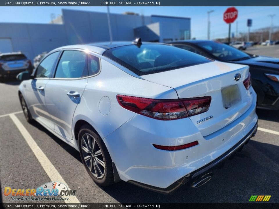 2020 Kia Optima EX Premium Snow White / Black Photo #6