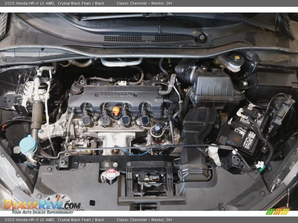 2020 Honda HR-V LX AWD Crystal Black Pearl / Black Photo #18