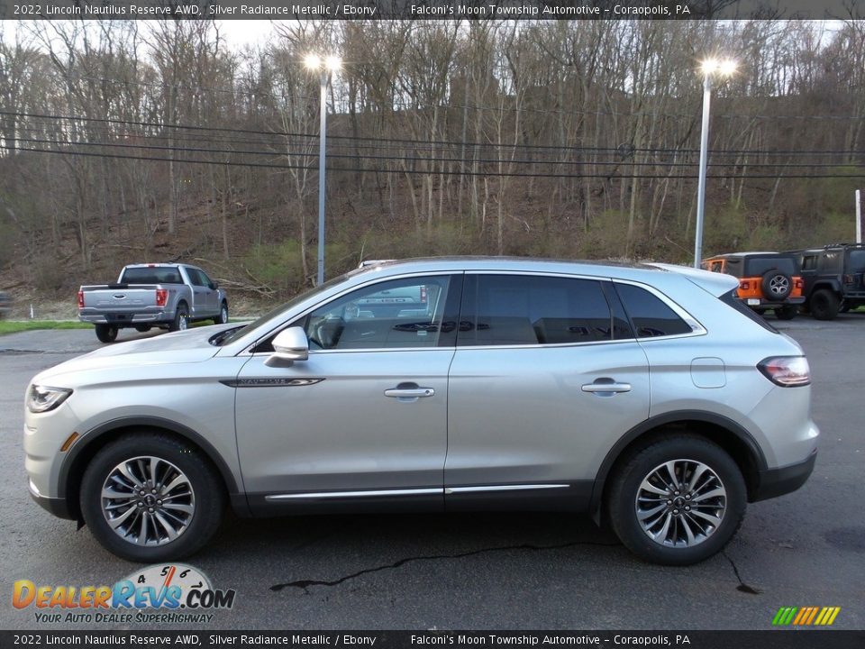 Silver Radiance Metallic 2022 Lincoln Nautilus Reserve AWD Photo #6