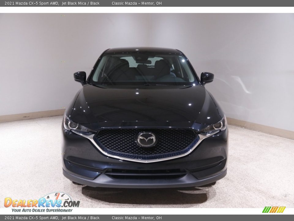 2021 Mazda CX-5 Sport AWD Jet Black Mica / Black Photo #2
