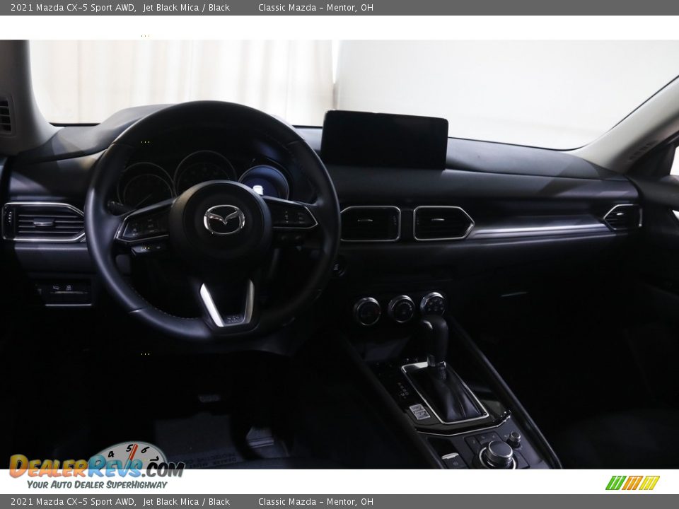 2021 Mazda CX-5 Sport AWD Jet Black Mica / Black Photo #6