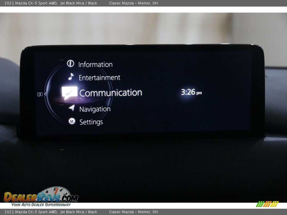 2021 Mazda CX-5 Sport AWD Jet Black Mica / Black Photo #9