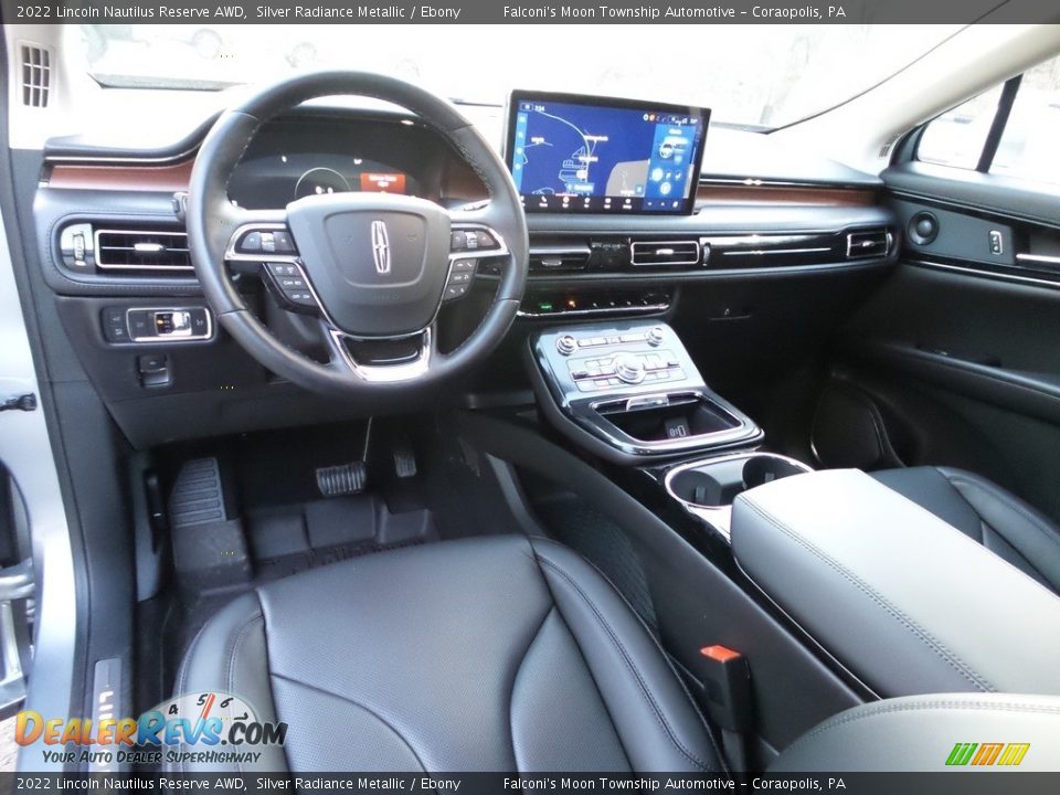 Ebony Interior - 2022 Lincoln Nautilus Reserve AWD Photo #19