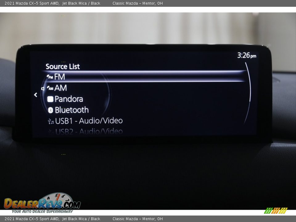 2021 Mazda CX-5 Sport AWD Jet Black Mica / Black Photo #11