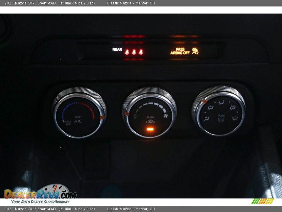 2021 Mazda CX-5 Sport AWD Jet Black Mica / Black Photo #14