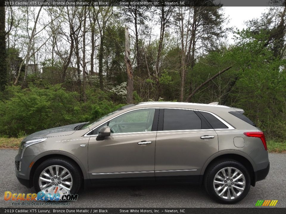 2019 Cadillac XT5 Luxury Bronze Dune Metallic / Jet Black Photo #1