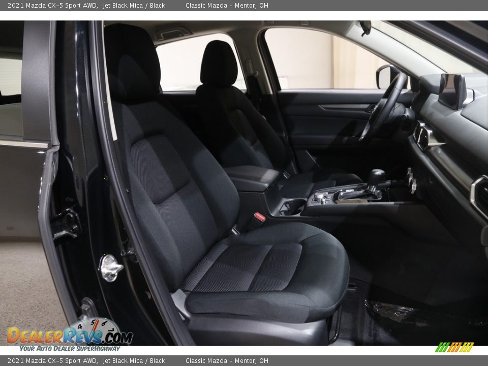 2021 Mazda CX-5 Sport AWD Jet Black Mica / Black Photo #17