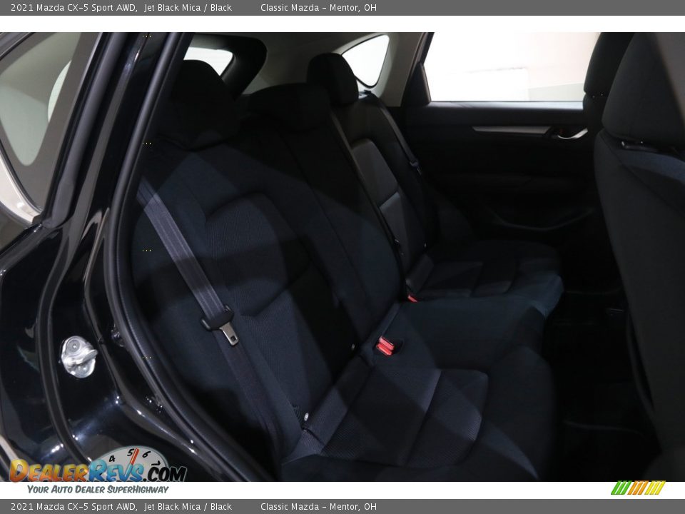 2021 Mazda CX-5 Sport AWD Jet Black Mica / Black Photo #18