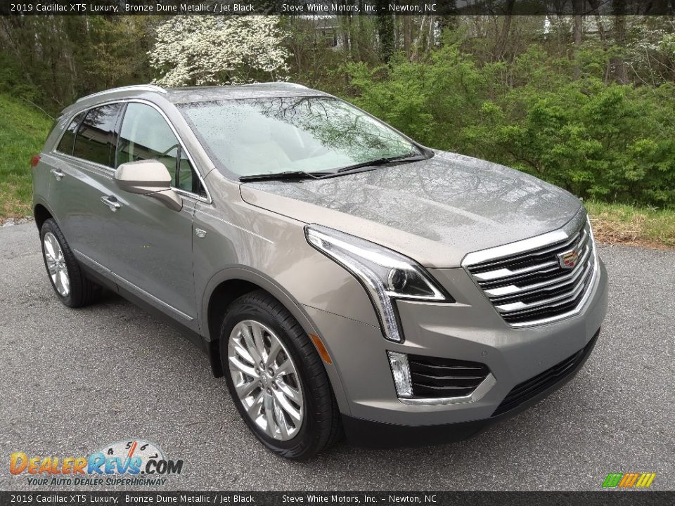 2019 Cadillac XT5 Luxury Bronze Dune Metallic / Jet Black Photo #5