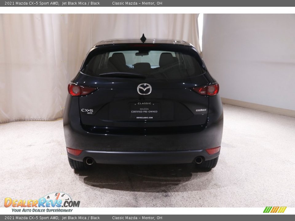 2021 Mazda CX-5 Sport AWD Jet Black Mica / Black Photo #20
