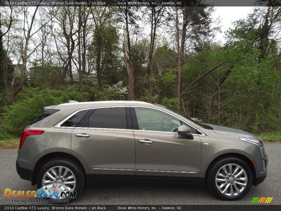 2019 Cadillac XT5 Luxury Bronze Dune Metallic / Jet Black Photo #6