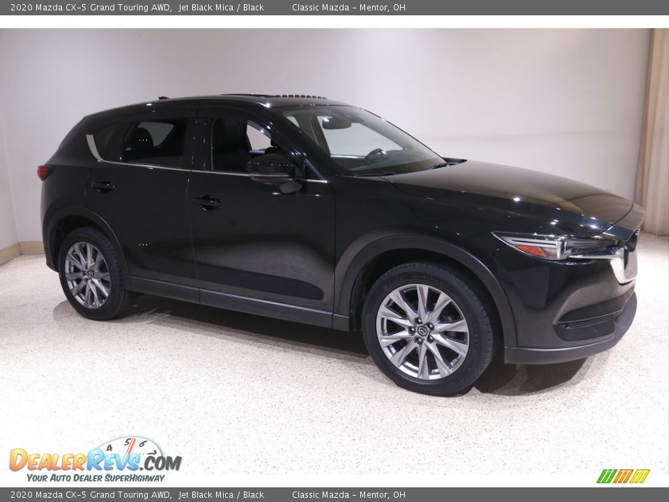 2020 Mazda CX-5 Grand Touring AWD Jet Black Mica / Black Photo #1