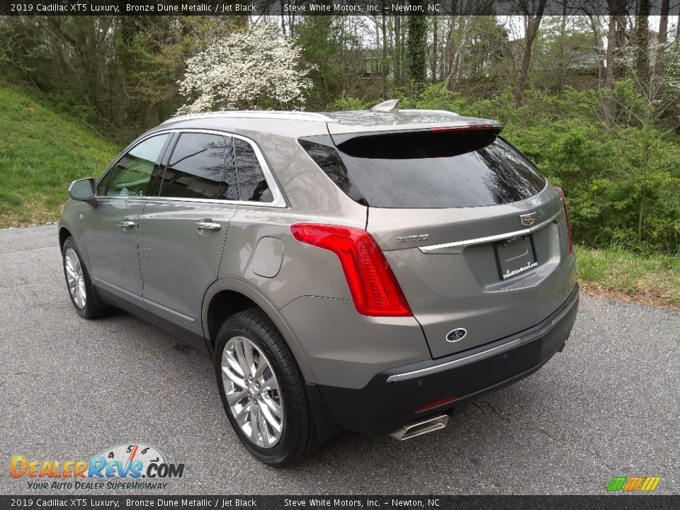 2019 Cadillac XT5 Luxury Bronze Dune Metallic / Jet Black Photo #9