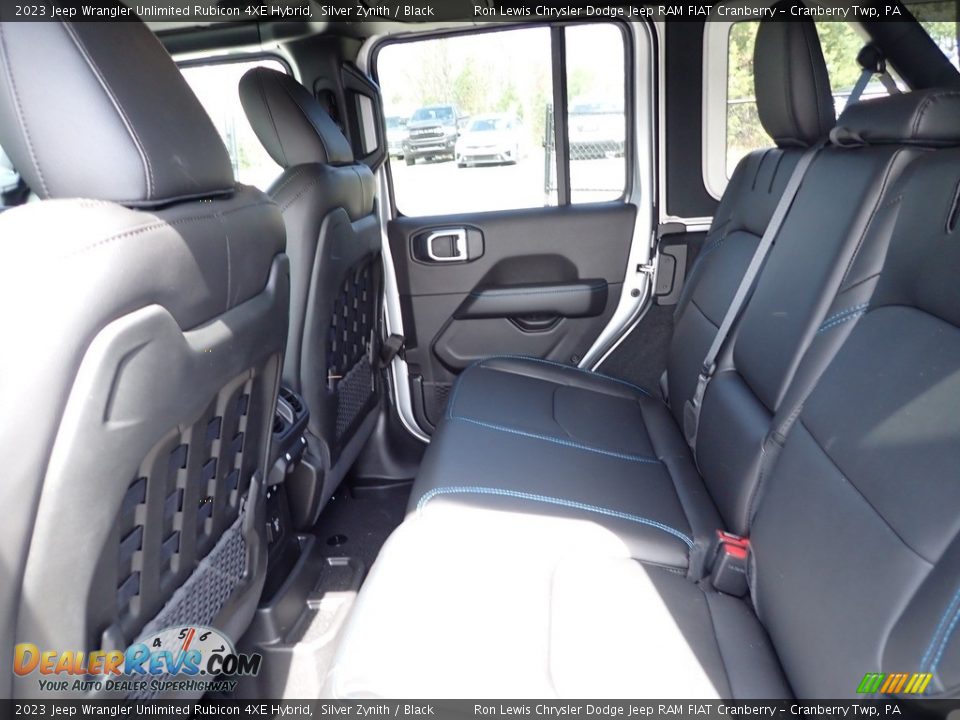 2023 Jeep Wrangler Unlimited Rubicon 4XE Hybrid Silver Zynith / Black Photo #12