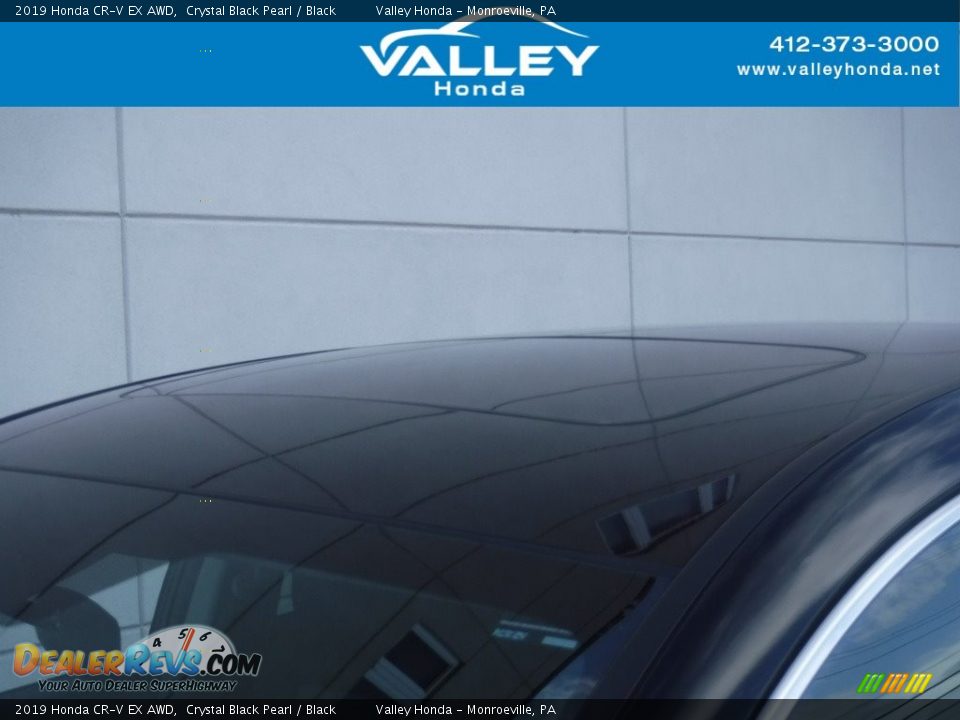 2019 Honda CR-V EX AWD Crystal Black Pearl / Black Photo #4