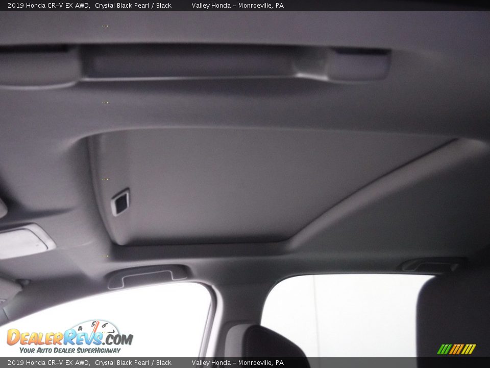 2019 Honda CR-V EX AWD Crystal Black Pearl / Black Photo #7