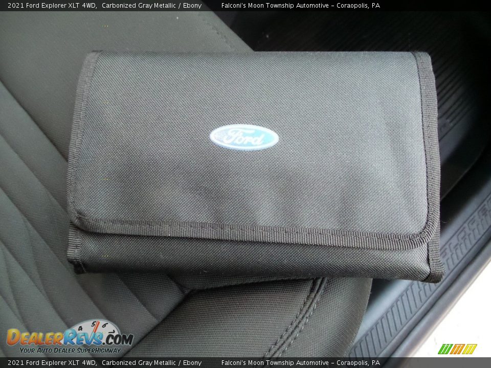 2021 Ford Explorer XLT 4WD Carbonized Gray Metallic / Ebony Photo #14
