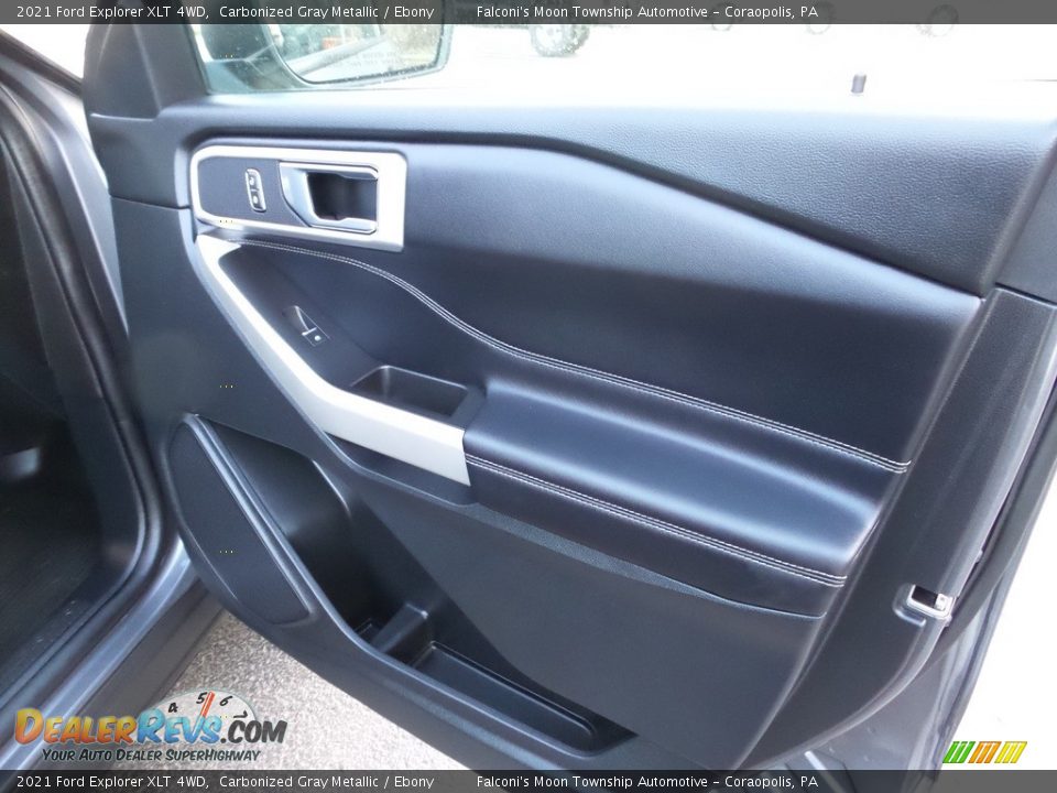 2021 Ford Explorer XLT 4WD Carbonized Gray Metallic / Ebony Photo #16