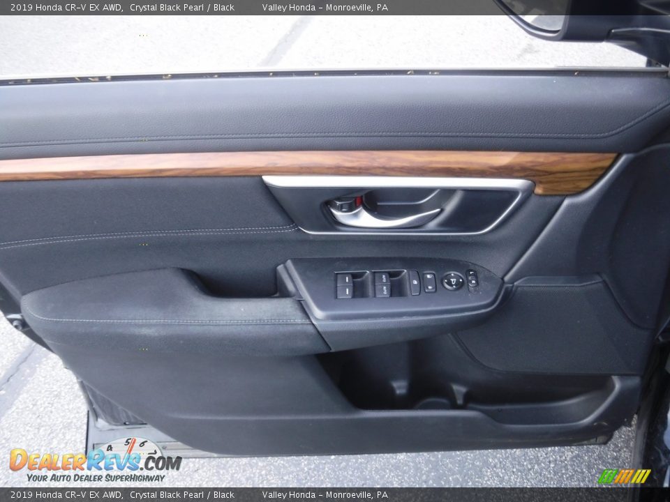 2019 Honda CR-V EX AWD Crystal Black Pearl / Black Photo #9