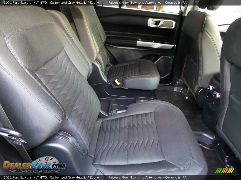 2021 Ford Explorer XLT 4WD Carbonized Gray Metallic / Ebony Photo #17