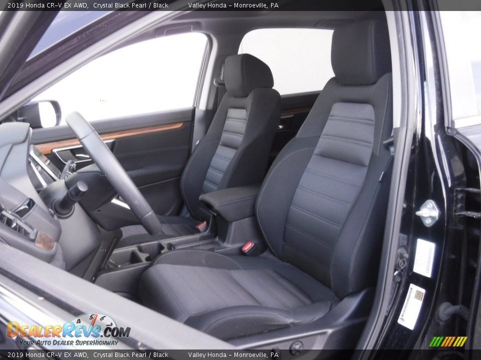 2019 Honda CR-V EX AWD Crystal Black Pearl / Black Photo #11