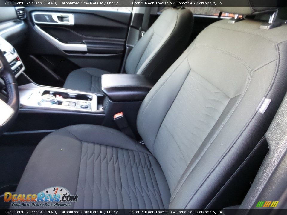 2021 Ford Explorer XLT 4WD Carbonized Gray Metallic / Ebony Photo #19