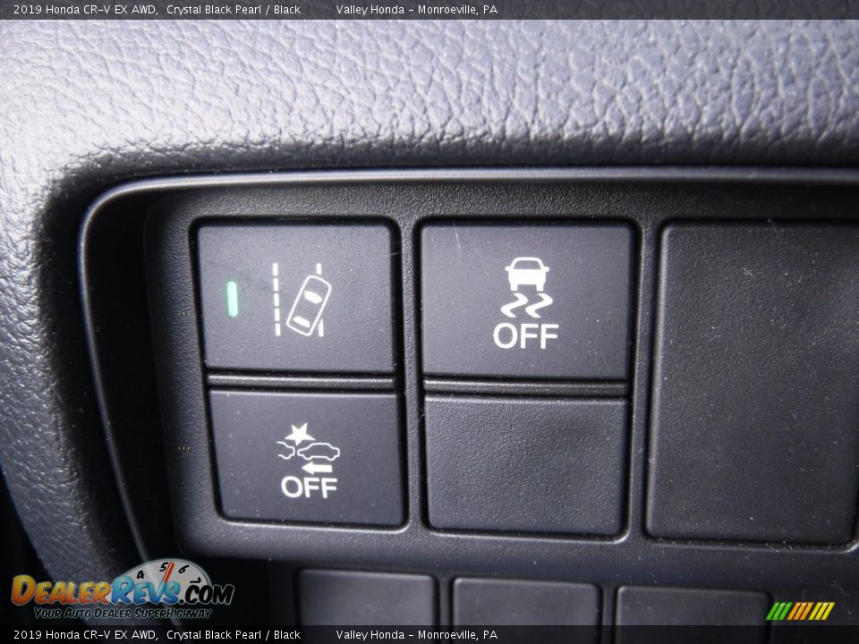 2019 Honda CR-V EX AWD Crystal Black Pearl / Black Photo #13