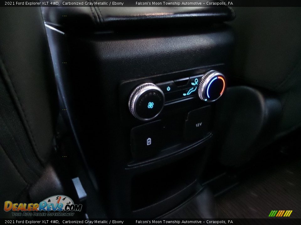 2021 Ford Explorer XLT 4WD Carbonized Gray Metallic / Ebony Photo #22