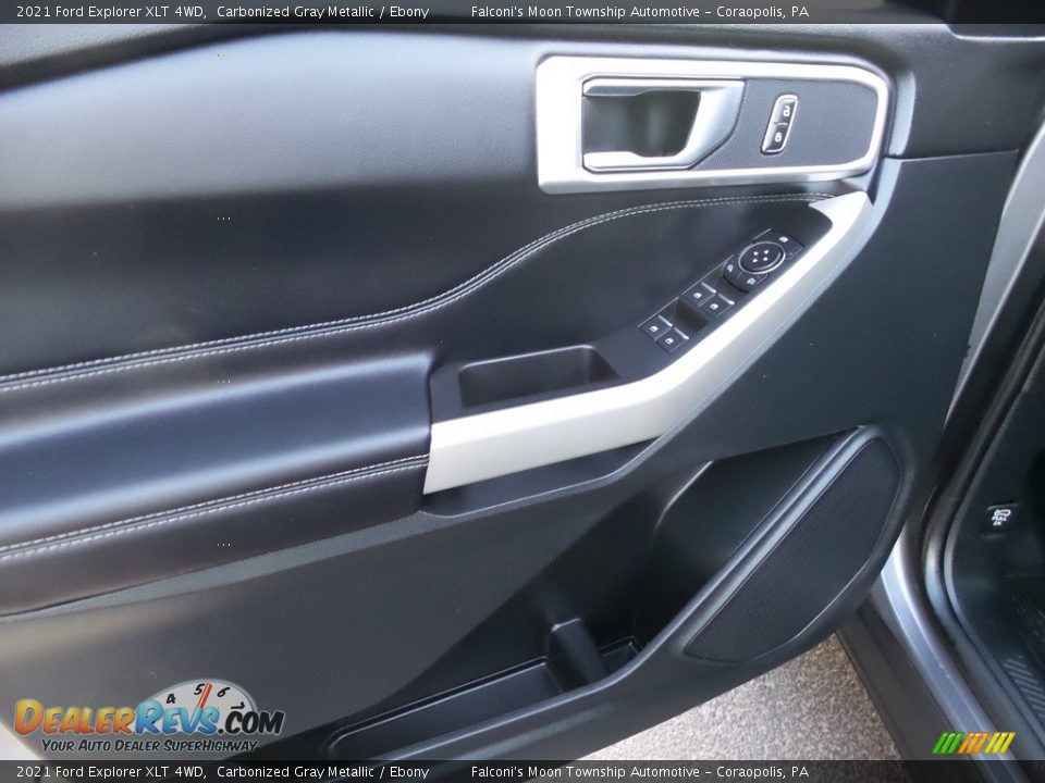 2021 Ford Explorer XLT 4WD Carbonized Gray Metallic / Ebony Photo #23