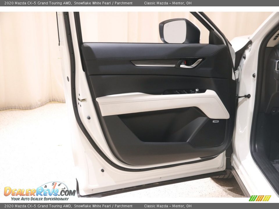 2020 Mazda CX-5 Grand Touring AWD Snowflake White Pearl / Parchment Photo #4