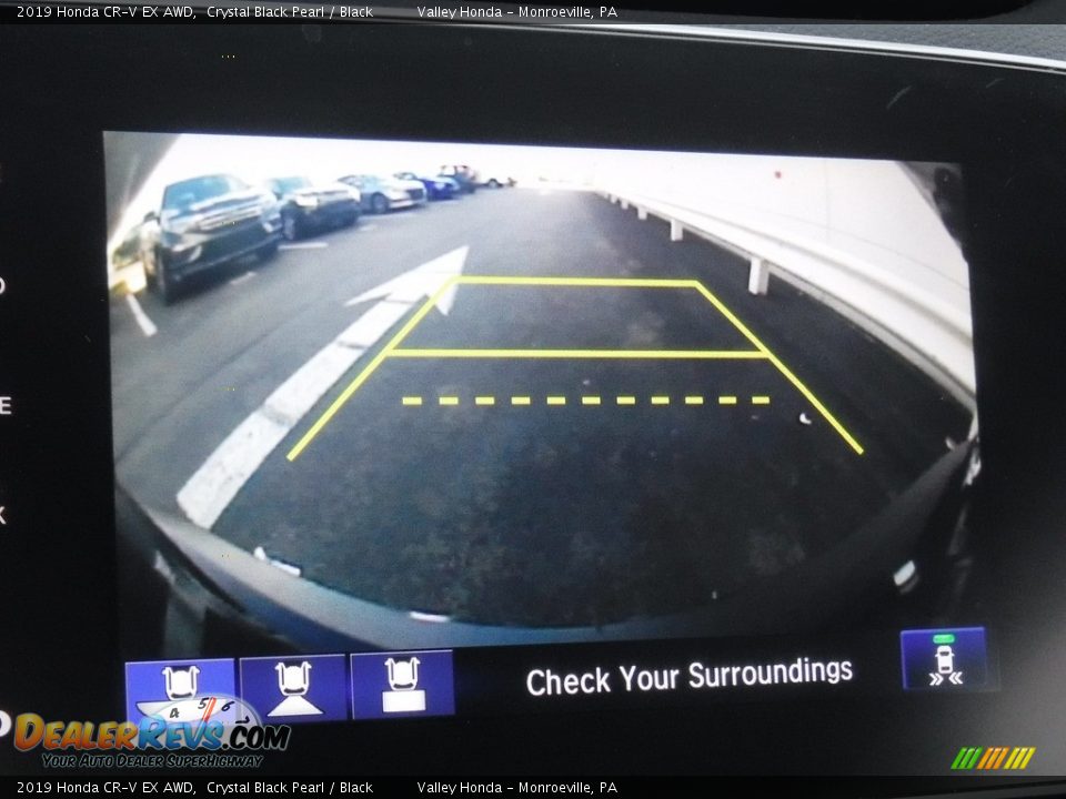 2019 Honda CR-V EX AWD Crystal Black Pearl / Black Photo #18