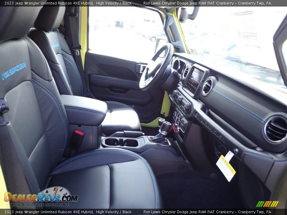 2023 Jeep Wrangler Unlimited Rubicon 4XE Hybrid High Velocity / Black Photo #10