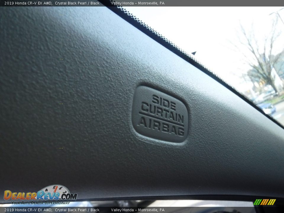 2019 Honda CR-V EX AWD Crystal Black Pearl / Black Photo #19