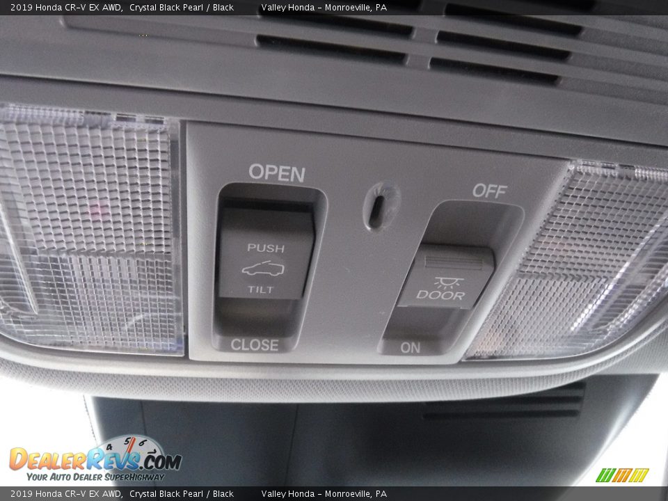 2019 Honda CR-V EX AWD Crystal Black Pearl / Black Photo #20
