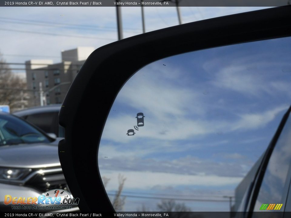 2019 Honda CR-V EX AWD Crystal Black Pearl / Black Photo #23