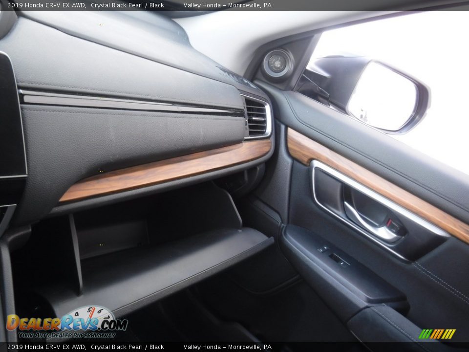 2019 Honda CR-V EX AWD Crystal Black Pearl / Black Photo #24