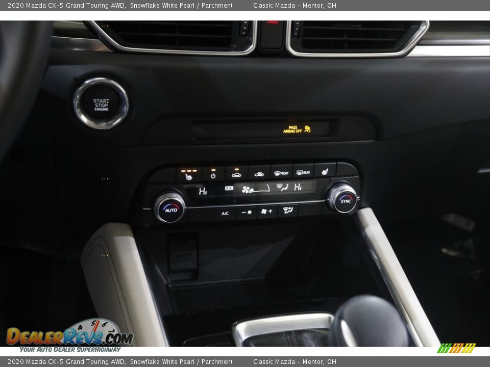 2020 Mazda CX-5 Grand Touring AWD Snowflake White Pearl / Parchment Photo #13
