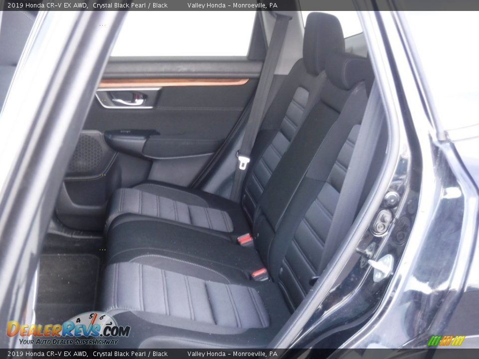 2019 Honda CR-V EX AWD Crystal Black Pearl / Black Photo #25
