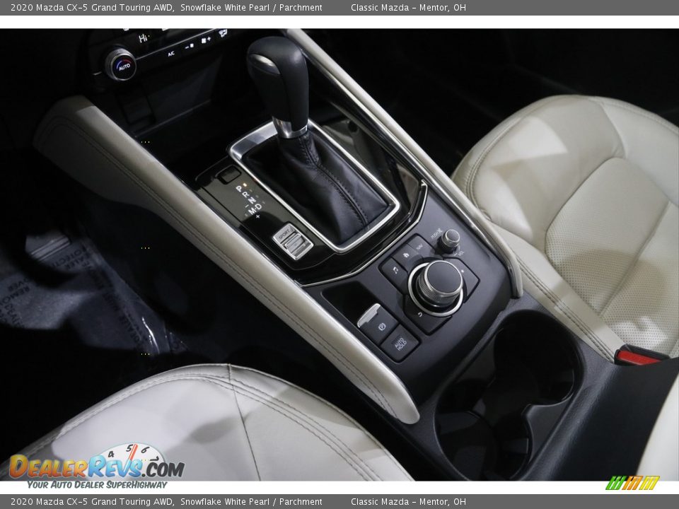 2020 Mazda CX-5 Grand Touring AWD Snowflake White Pearl / Parchment Photo #14