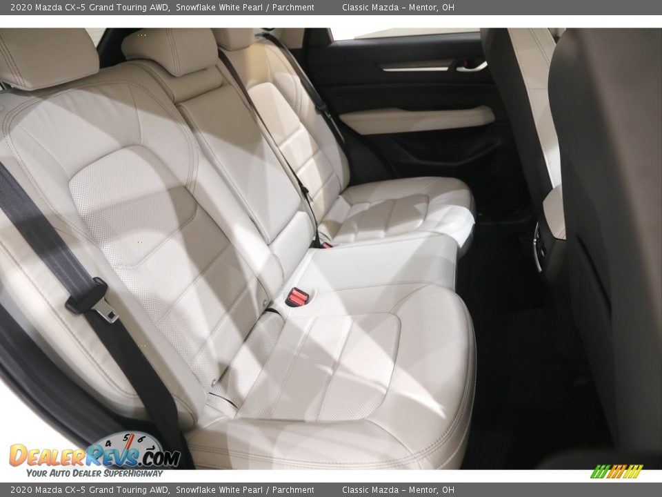 2020 Mazda CX-5 Grand Touring AWD Snowflake White Pearl / Parchment Photo #16