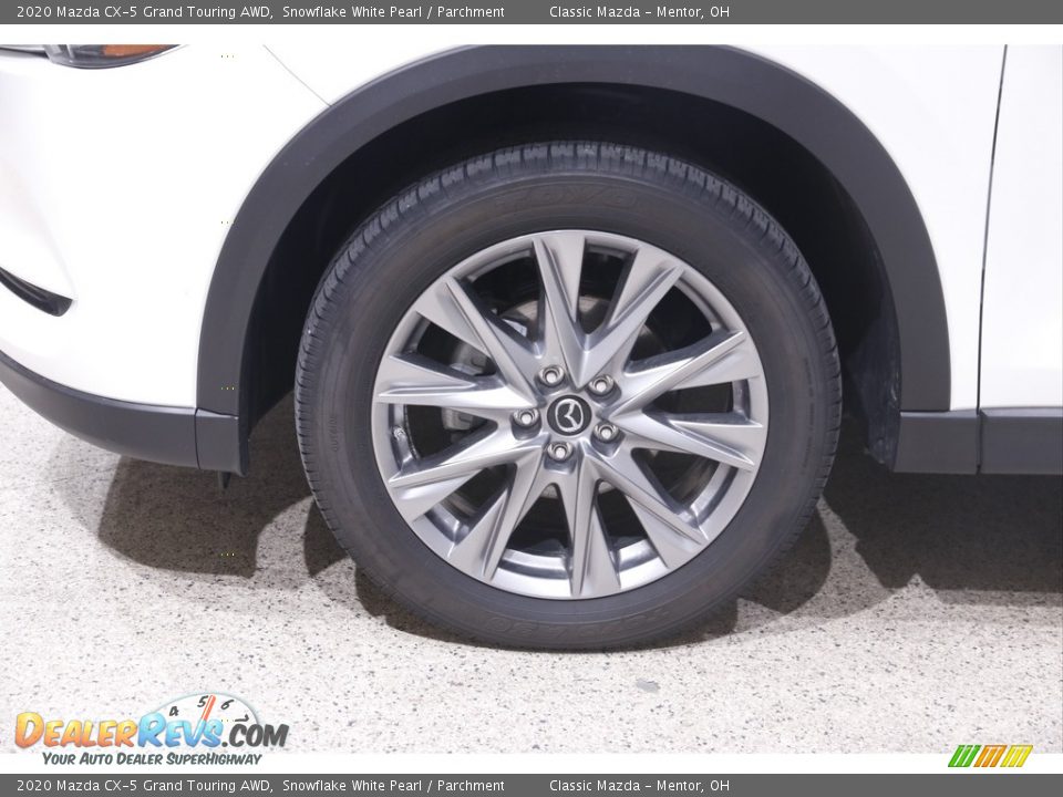 2020 Mazda CX-5 Grand Touring AWD Snowflake White Pearl / Parchment Photo #20