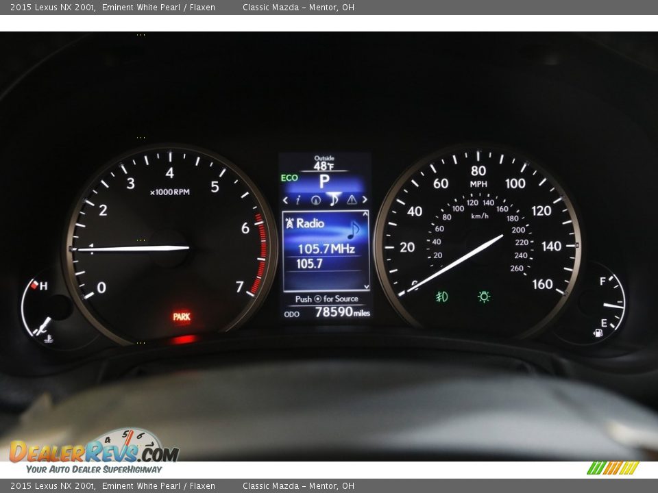 2015 Lexus NX 200t Gauges Photo #8