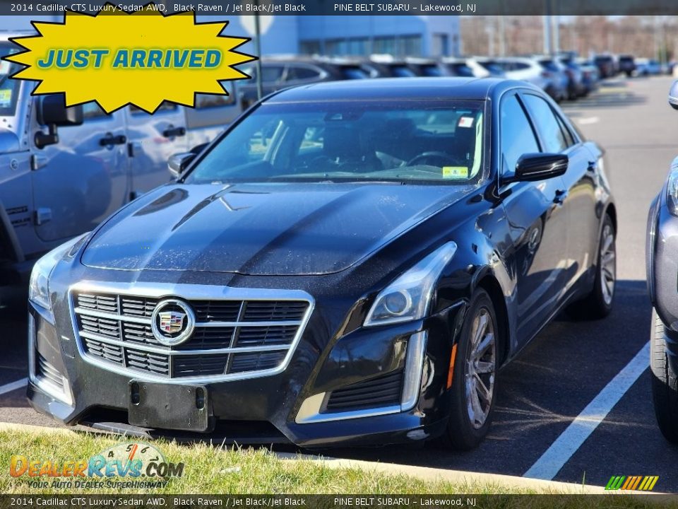 2014 Cadillac CTS Luxury Sedan AWD Black Raven / Jet Black/Jet Black Photo #1